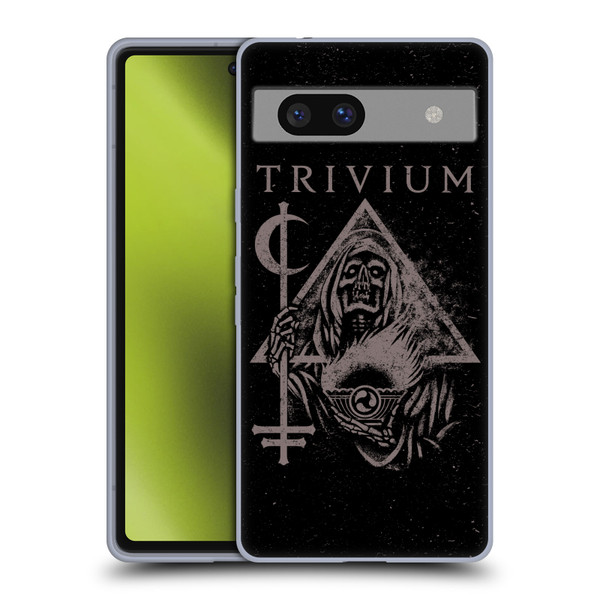 Trivium Graphics Reaper Triangle Soft Gel Case for Google Pixel 7a