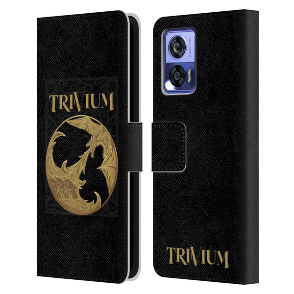 Trivium Graphics The Phalanx Leather Book Wallet Case Cover For Motorola Edge 30 Neo 5G