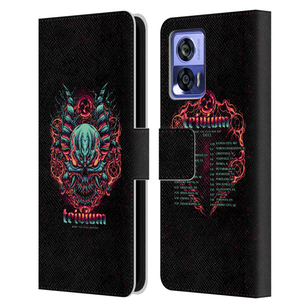 Trivium Graphics What The Dead Men Say Leather Book Wallet Case Cover For Motorola Edge 30 Neo 5G