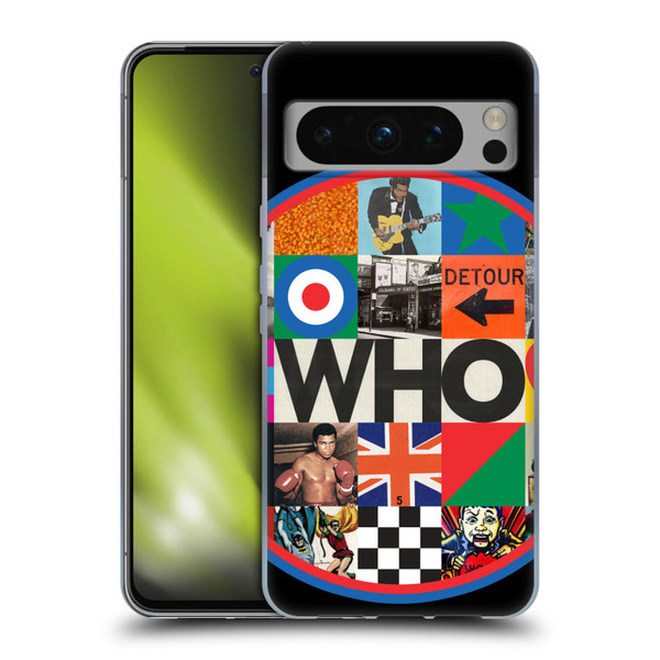 The Who 2019 Album Collage Circle Soft Gel Case for Google Pixel 8 Pro