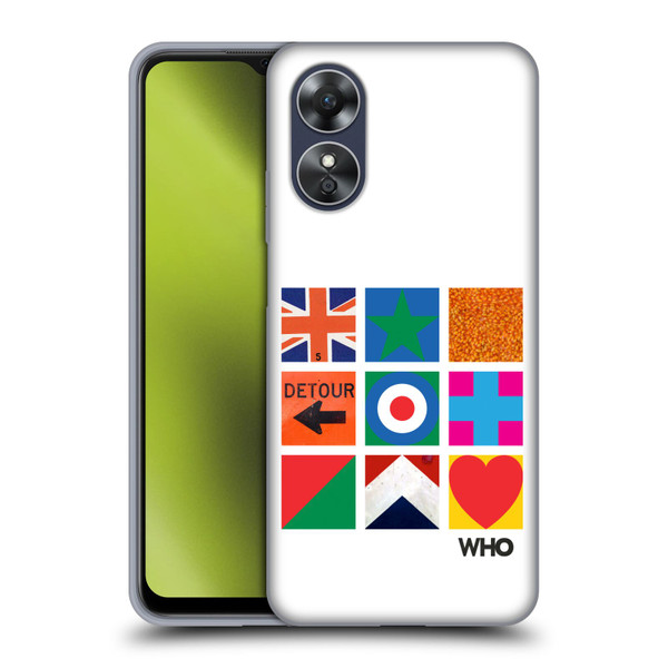 The Who 2019 Album Symbols Grid Soft Gel Case for OPPO A17