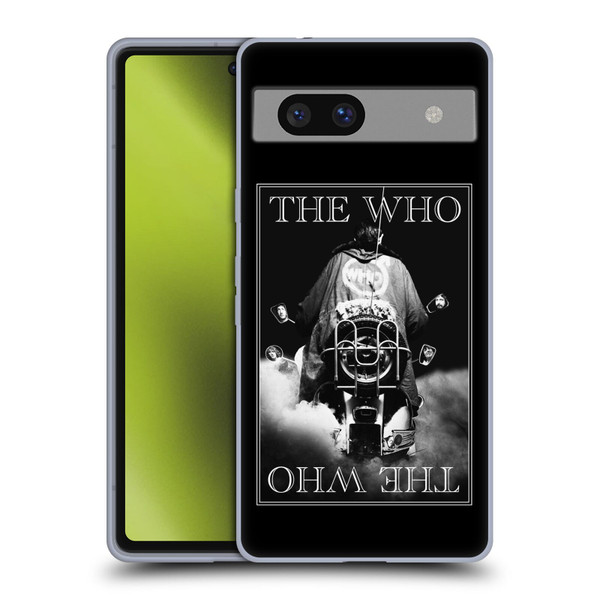 The Who Band Art Quadrophenia Album Soft Gel Case for Google Pixel 7a