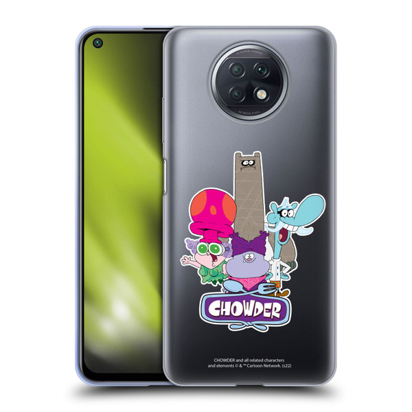 Chowder: Animated Series Graphics Character Art Soft Gel Case for Xiaomi Redmi Note 9T 5G