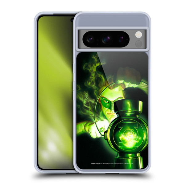Green Lantern DC Comics Comic Book Covers Portrait Soft Gel Case for Google Pixel 8 Pro