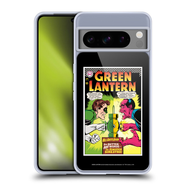 Green Lantern DC Comics Comic Book Covers Sinestro Soft Gel Case for Google Pixel 8 Pro
