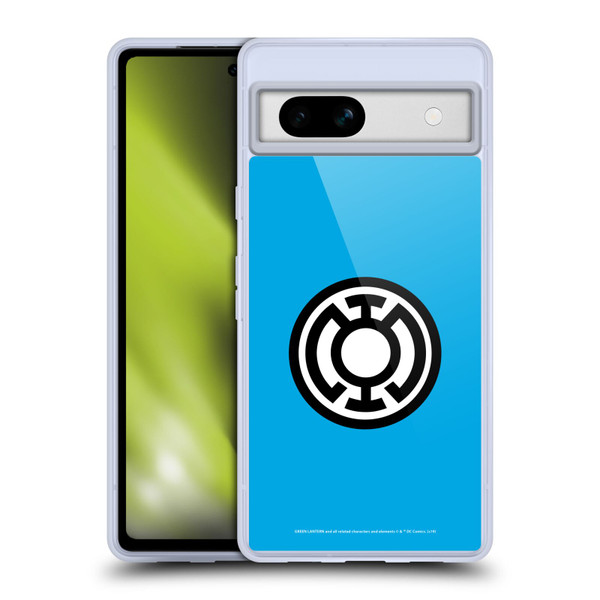 Green Lantern DC Comics Lantern Corps Blue Soft Gel Case for Google Pixel 7a