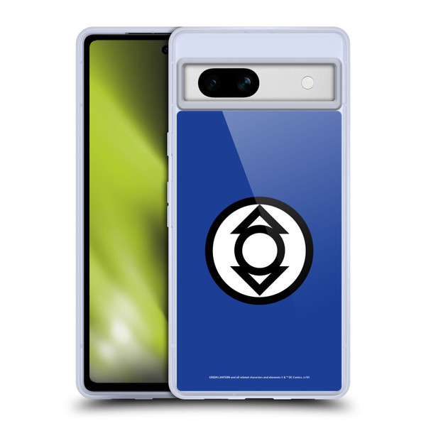 Green Lantern DC Comics Lantern Corps Indigo Soft Gel Case for Google Pixel 7a