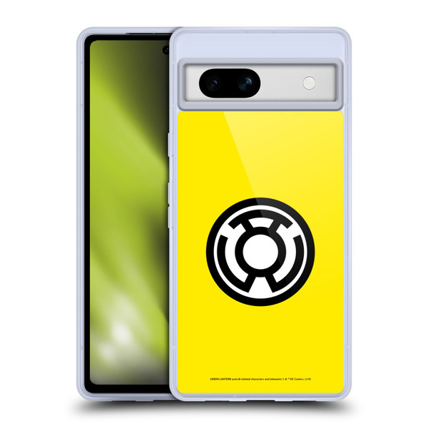Green Lantern DC Comics Lantern Corps Sinestro Soft Gel Case for Google Pixel 7a