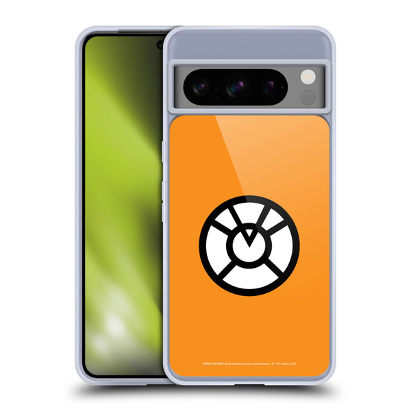 Green Lantern DC Comics Lantern Corps Orange Soft Gel Case for Google Pixel 8 Pro