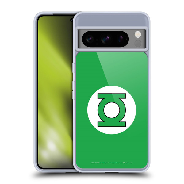 Green Lantern DC Comics Logos Classic Soft Gel Case for Google Pixel 8 Pro