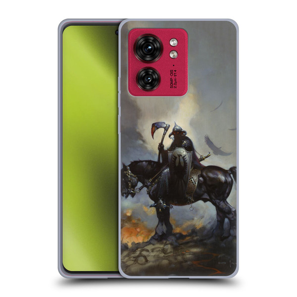 Frank Frazetta Medieval Fantasy Death Dealer Soft Gel Case for Motorola Moto Edge 40