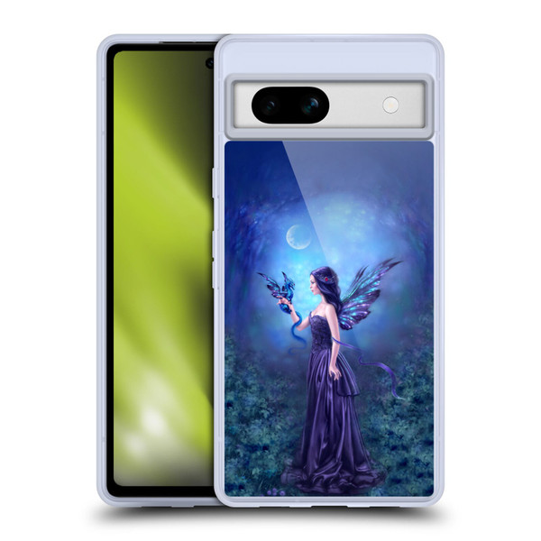 Rachel Anderson Fairies Iridescent Soft Gel Case for Google Pixel 7a