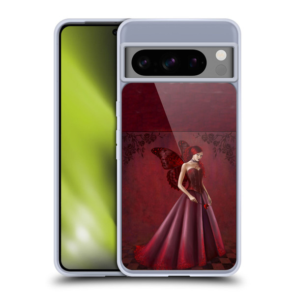 Rachel Anderson Fairies Queen Of Hearts Soft Gel Case for Google Pixel 8 Pro