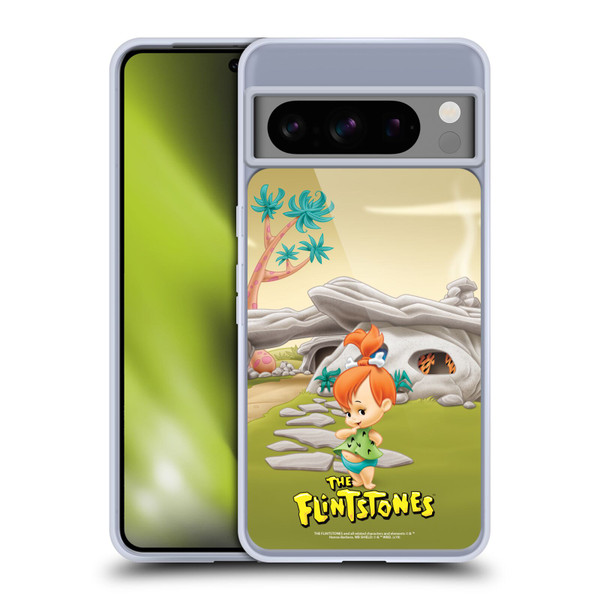 The Flintstones Characters Pebbles Flintstones Soft Gel Case for Google Pixel 8 Pro