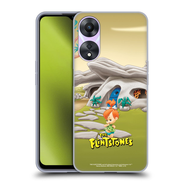 The Flintstones Characters Pebbles Flintstones Soft Gel Case for OPPO A78 4G