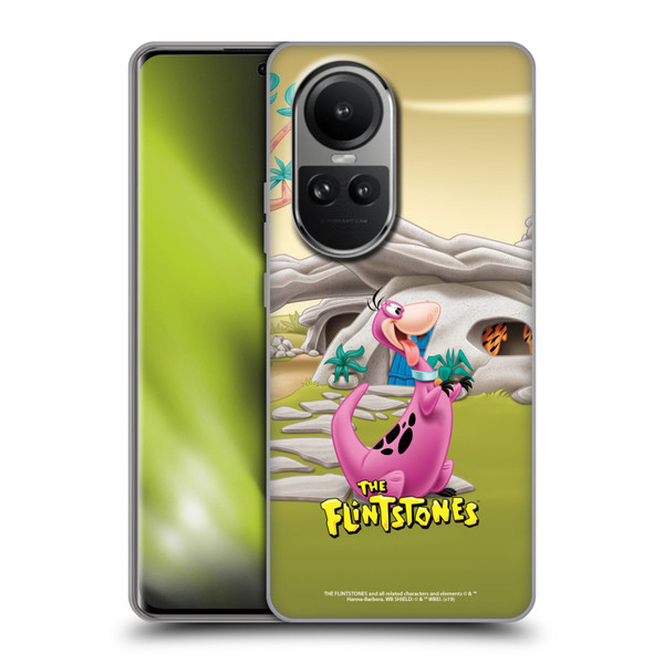 The Flintstones Characters Dino Soft Gel Case for OPPO Reno10 5G / Reno10 Pro 5G