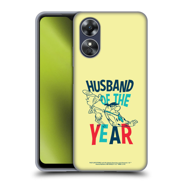 The Flintstones Graphics Husband Of The Year Soft Gel Case for OPPO A17