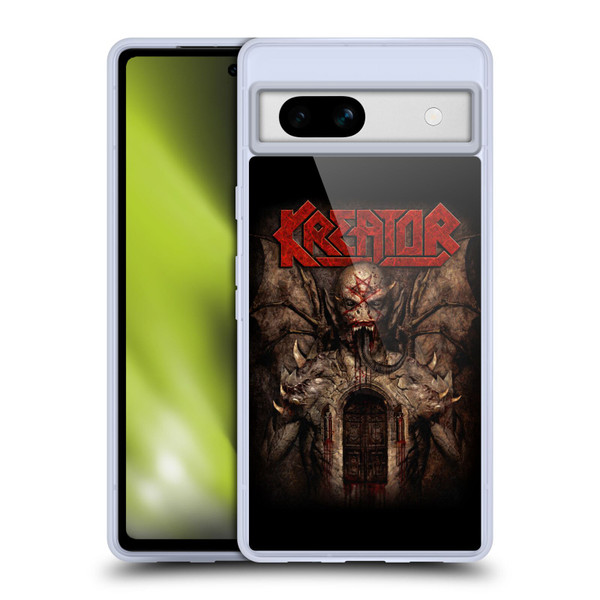 Kreator Poster Album Soft Gel Case for Google Pixel 7a