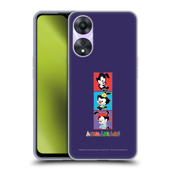 Animaniacs Graphics Tiles Soft Gel Case for OPPO A78 5G