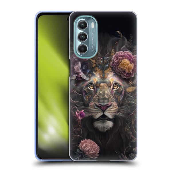 Spacescapes Floral Lions Pride Soft Gel Case for Motorola Moto G Stylus 5G (2022)