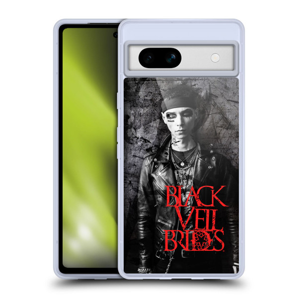 Black Veil Brides Band Members Andy Soft Gel Case for Google Pixel 7a
