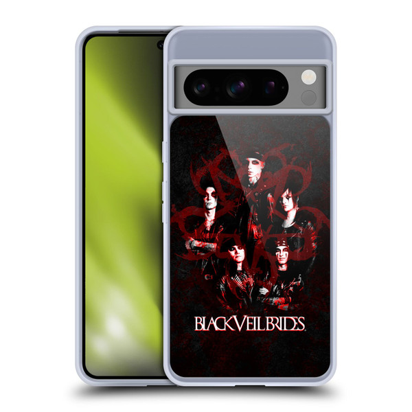 Black Veil Brides Band Members Group Soft Gel Case for Google Pixel 8 Pro