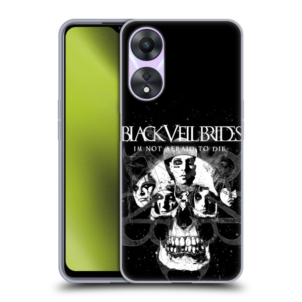Black Veil Brides Band Art Skull Faces Soft Gel Case for OPPO A78 4G