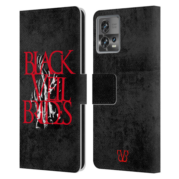 Black Veil Brides Band Art Zombie Hands Leather Book Wallet Case Cover For Motorola Moto Edge 30 Fusion