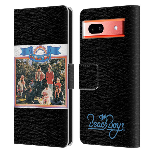 The Beach Boys Album Cover Art Sunflower Leather Book Wallet Case Cover For Google Pixel 7a