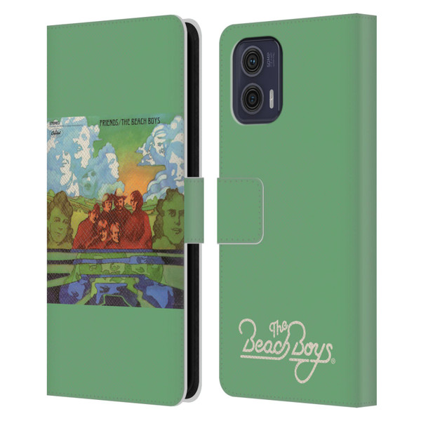 The Beach Boys Album Cover Art Friends Leather Book Wallet Case Cover For Motorola Moto G73 5G