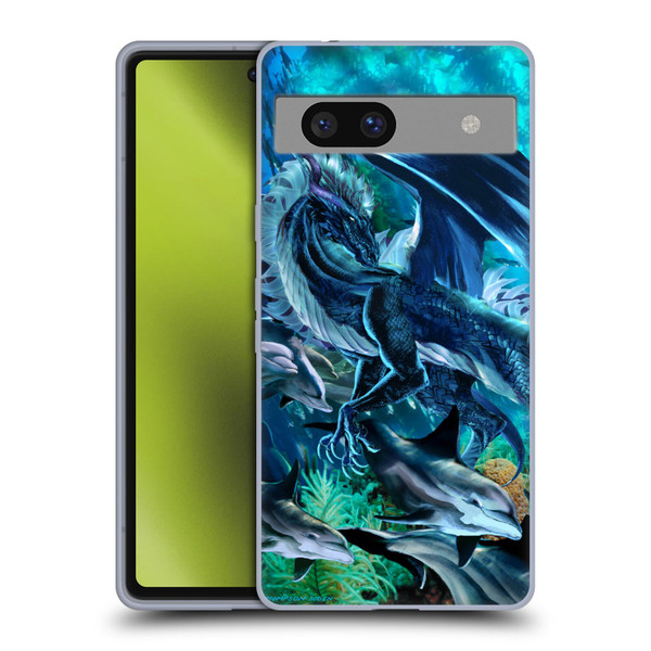 Ruth Thompson Dragons Sea Frolic Soft Gel Case for Google Pixel 7a