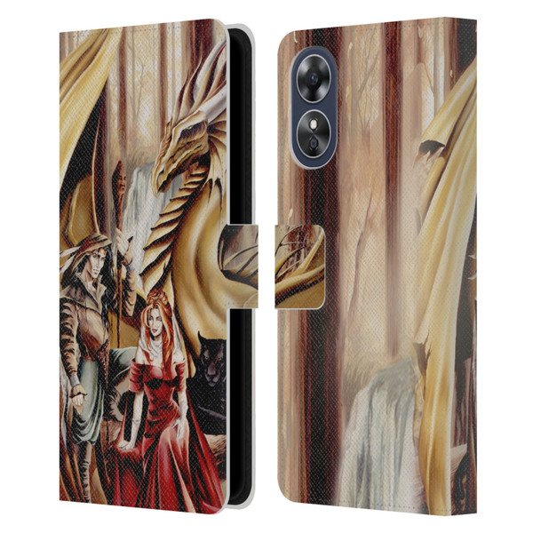 Ruth Thompson Dragons 2 Gathering Leather Book Wallet Case Cover For OPPO A17
