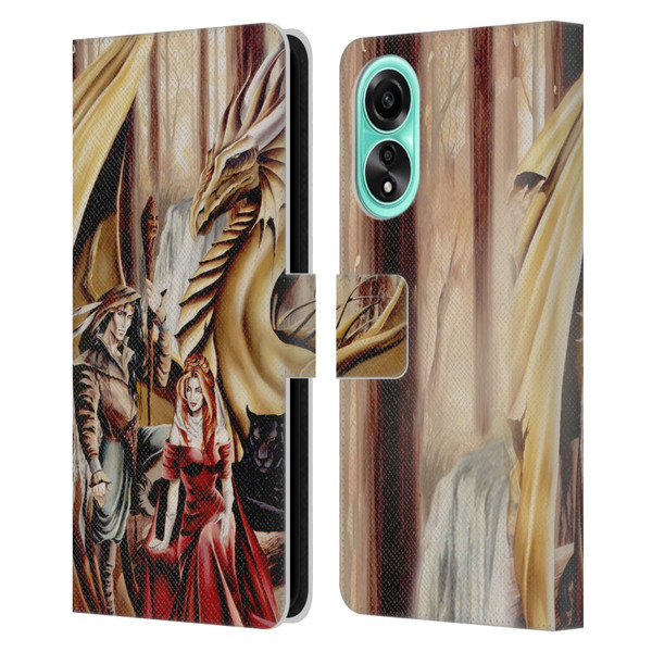Ruth Thompson Dragons 2 Gathering Leather Book Wallet Case Cover For OPPO A78 4G