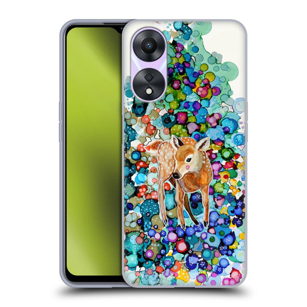 Sylvie Demers Nature Deer Soft Gel Case for OPPO A78 5G