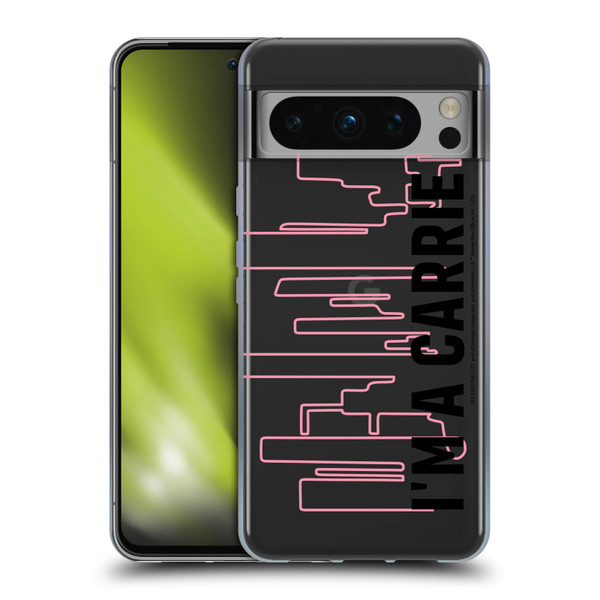 Sex and The City: Television Series Characters Carrie Soft Gel Case for Google Pixel 8 Pro