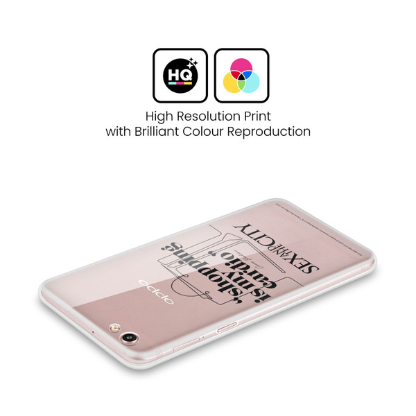 Sex and The City: Television Series Characters Shopping Cardio Carrie Soft Gel Case for OPPO Reno10 5G / Reno10 Pro 5G