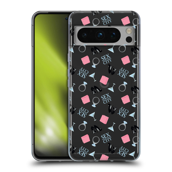 Sex and The City: Television Series Graphics Pattern Soft Gel Case for Google Pixel 8 Pro
