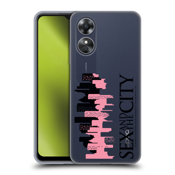 Sex and The City: Television Series Graphics City Soft Gel Case for OPPO A17