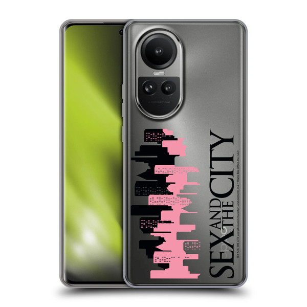 Sex and The City: Television Series Graphics City Soft Gel Case for OPPO Reno10 5G / Reno10 Pro 5G