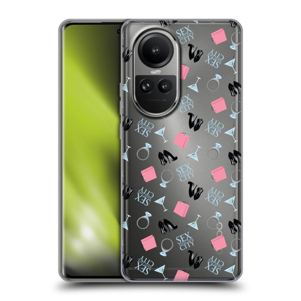 Sex and The City: Television Series Graphics Pattern Soft Gel Case for OPPO Reno10 5G / Reno10 Pro 5G