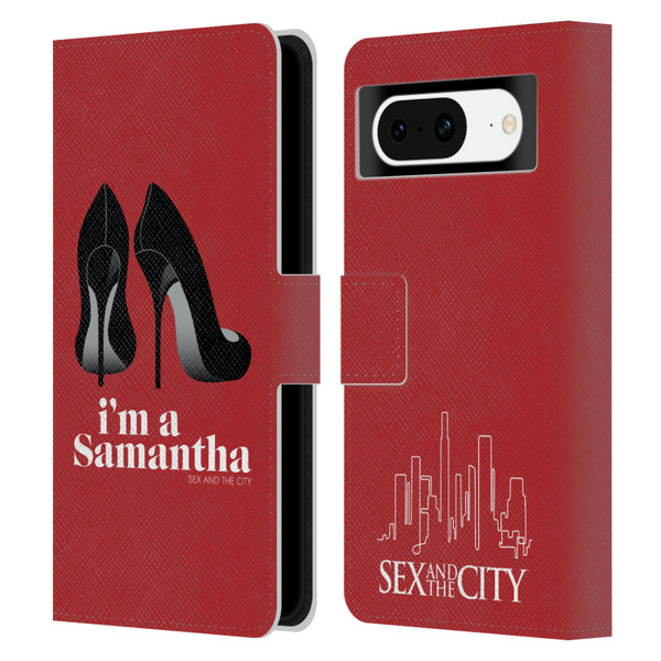 Sex and The City: Television Series Characters I'm A Samantha Leather Book Wallet Case Cover For Google Pixel 8