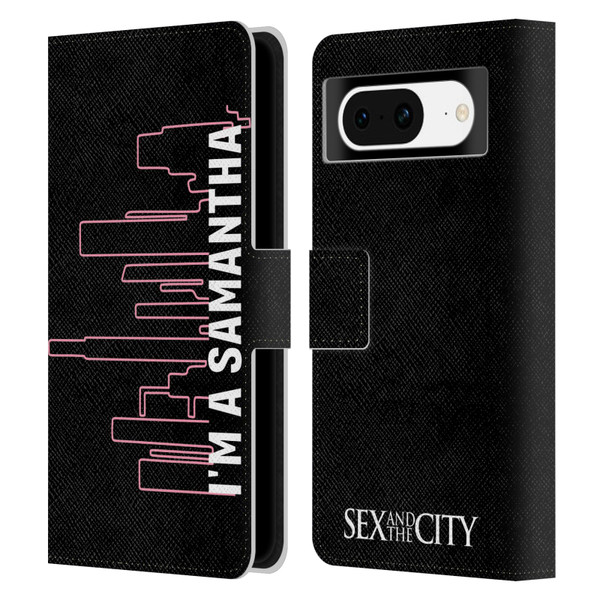 Sex and The City: Television Series Characters Samantha Leather Book Wallet Case Cover For Google Pixel 8