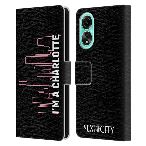 Sex and The City: Television Series Characters Charlotte Leather Book Wallet Case Cover For OPPO A78 5G