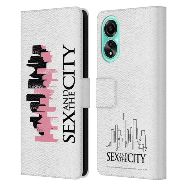 Sex and The City: Television Series Graphics City Leather Book Wallet Case Cover For OPPO A78 5G