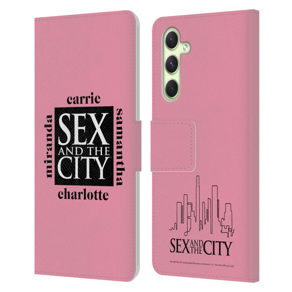 Sex and The City: Television Series Graphics Character 1 Leather Book Wallet Case Cover For Samsung Galaxy A54 5G
