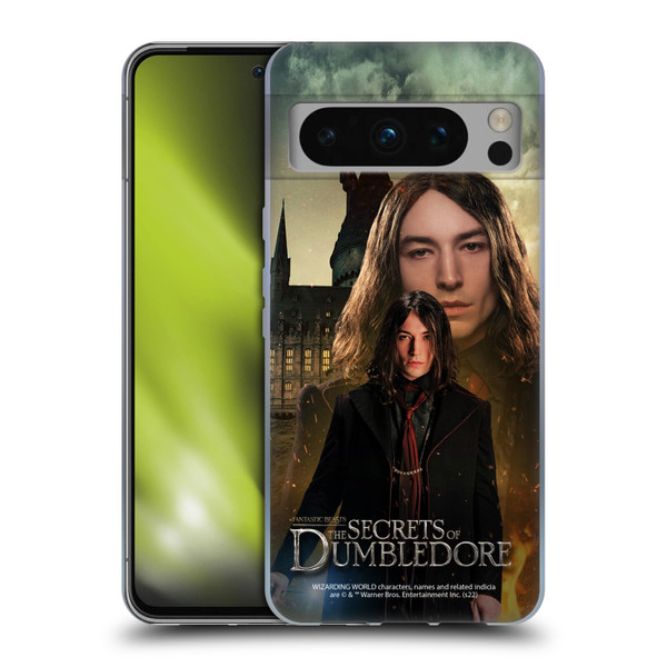 Fantastic Beasts: Secrets of Dumbledore Character Art Credence Barebone Soft Gel Case for Google Pixel 8 Pro