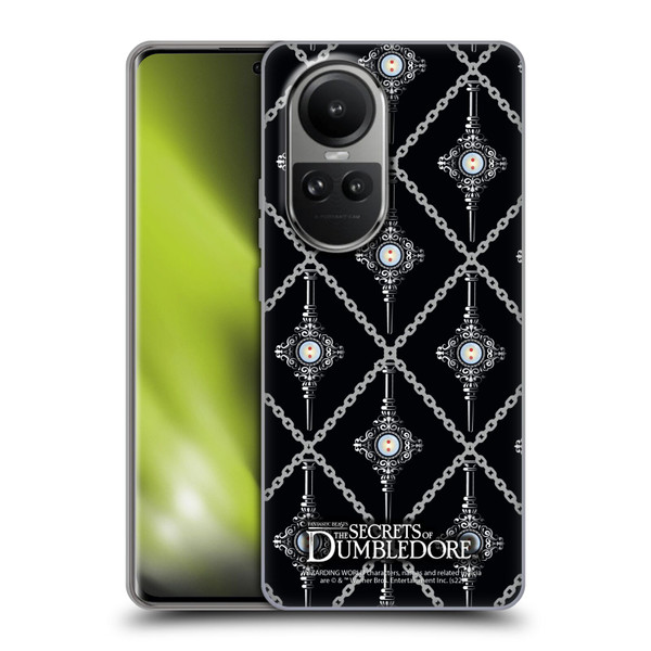 Fantastic Beasts: Secrets of Dumbledore Graphics Blood Troth Pattern Soft Gel Case for OPPO Reno10 5G / Reno10 Pro 5G