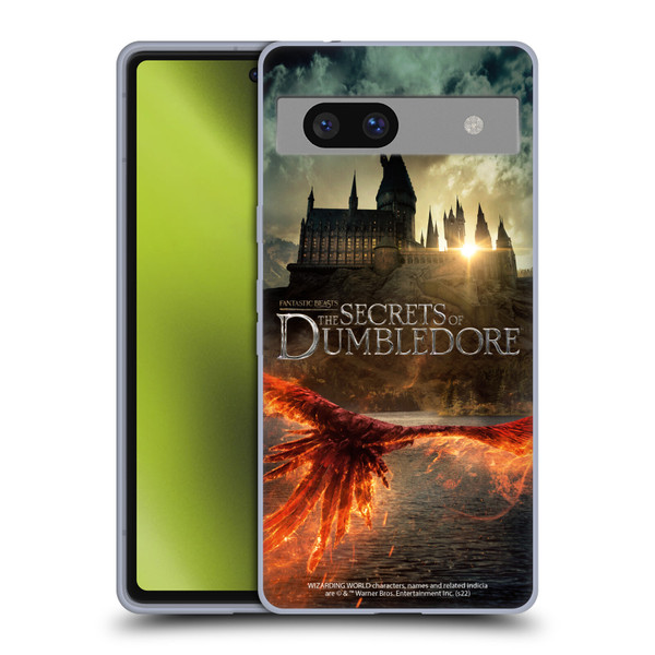 Fantastic Beasts: Secrets of Dumbledore Key Art Poster Soft Gel Case for Google Pixel 7a