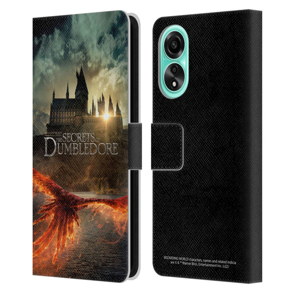 Fantastic Beasts: Secrets of Dumbledore Key Art Poster Leather Book Wallet Case Cover For OPPO A78 5G