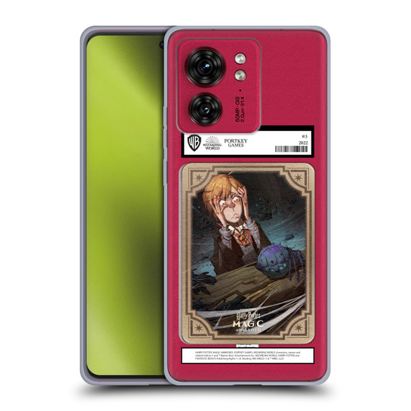 Harry Potter: Magic Awakened Characters Ronald Weasley Card Soft Gel Case for Motorola Moto Edge 40
